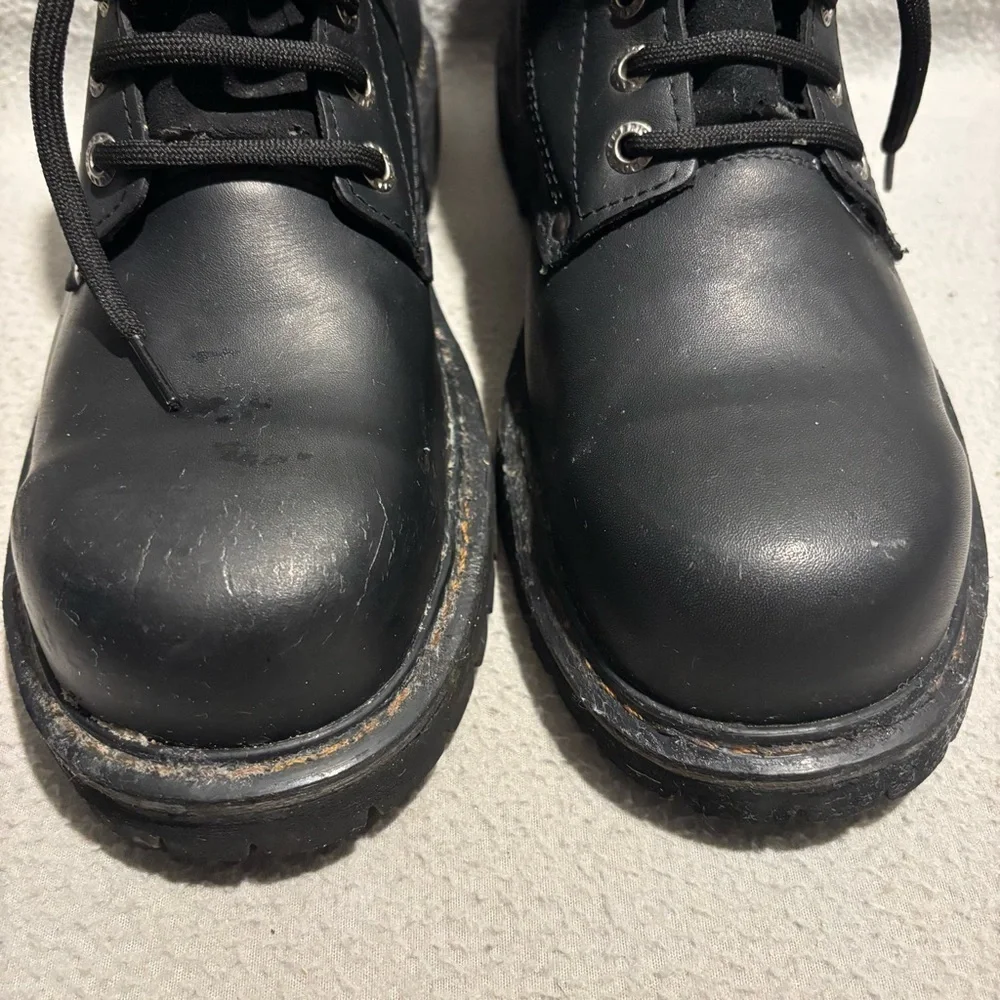 Steel Acero boots black made in Mexico size 28